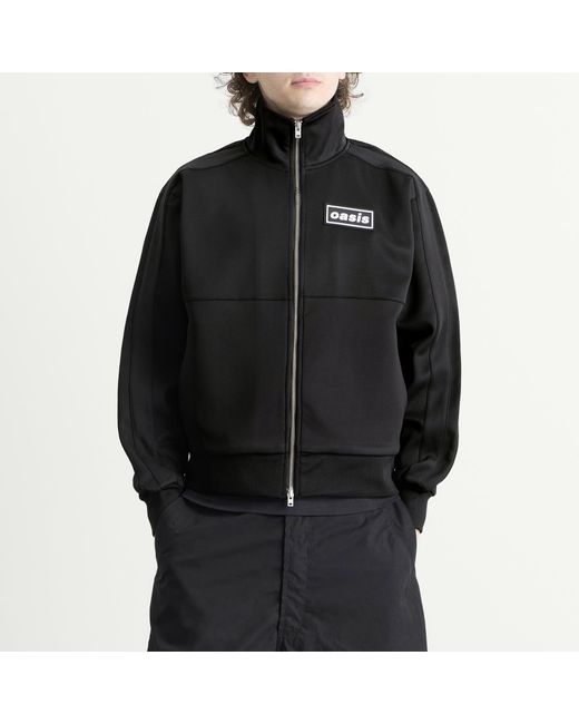 Pleasures Black X Oasis Forever Track Jacket for men