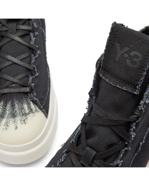 Y-3 Black Nizza High Sneakers for men