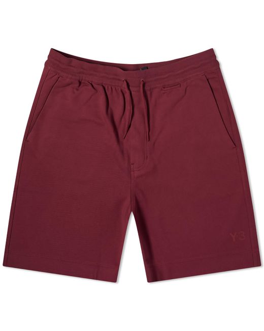 Y-3 Red Ft Shorts for men