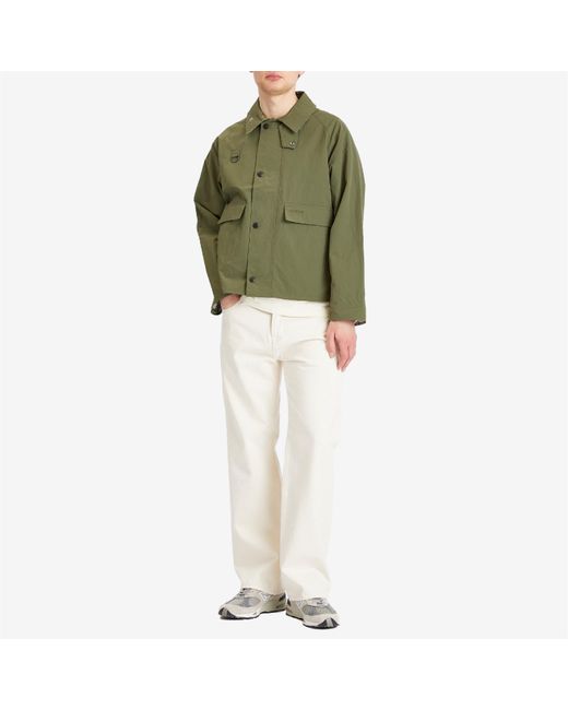 Barbour Os Spey Lightweight Showerproof Jacket in Green for Barbour Os Spey Lightweight Showerproof Jacket in Green for