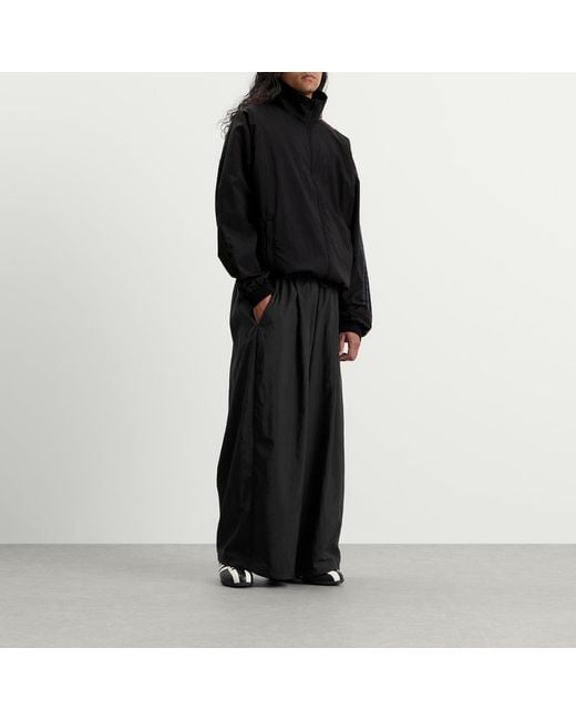 Y-3 Black Gradient Stripes Nylon Track Top for men