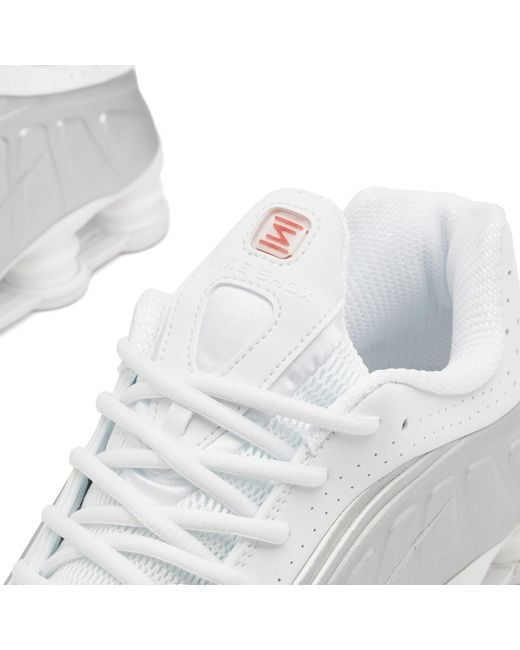 Nike White Shox R4 Sneaker for men