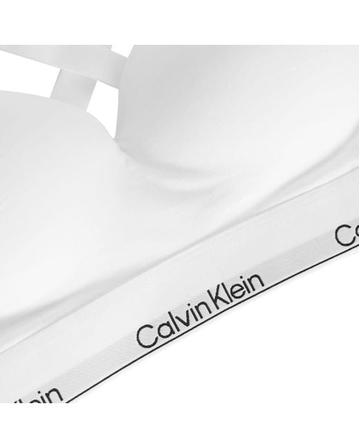 Calvin Klein White Icon Lift Bralette