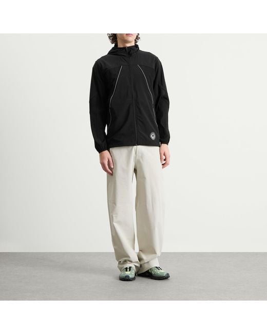 KA_YO_Prototype Black Solaris Running Jacket for men
