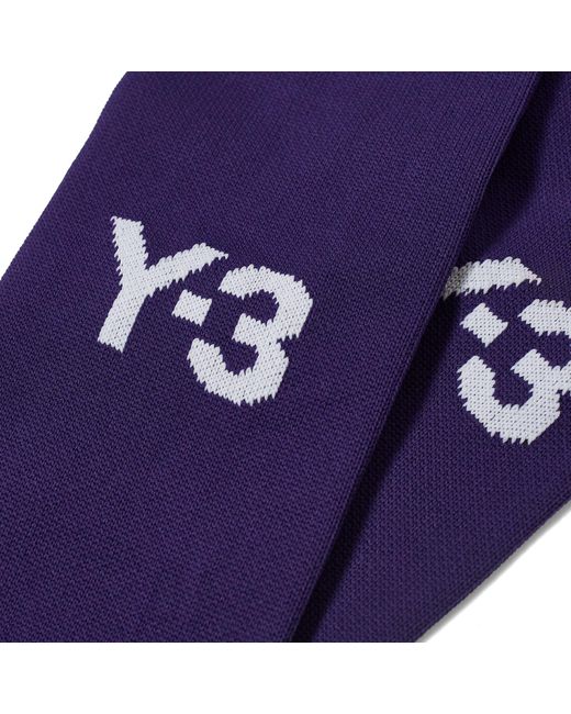 Y-3 Purple X Real Madrid 4Th Jersey Socks for men
