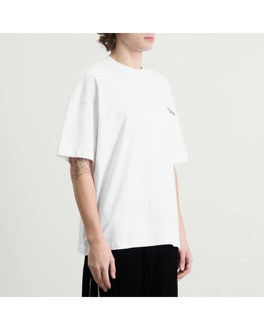 Cole Buxton White Sportswear T-Shirt for men