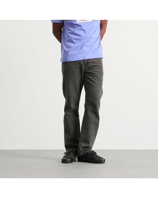Dime Gray Straight Denim Pants for men