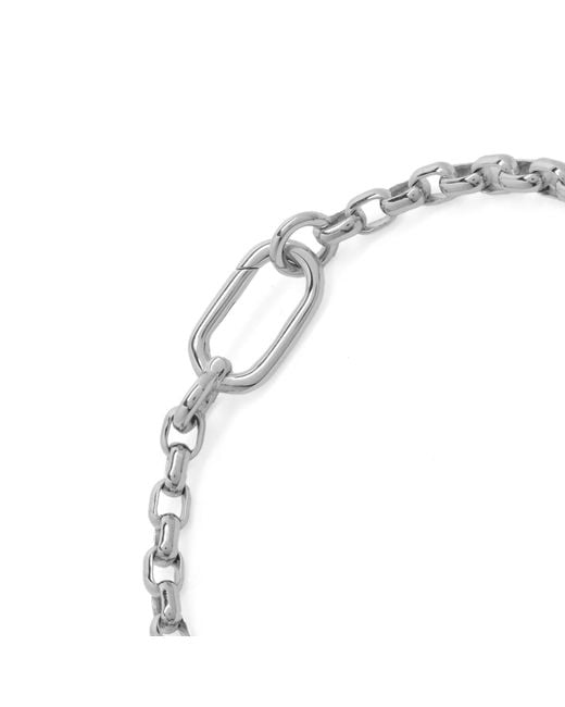 Tom Wood Metallic Lee Bracelet Thick