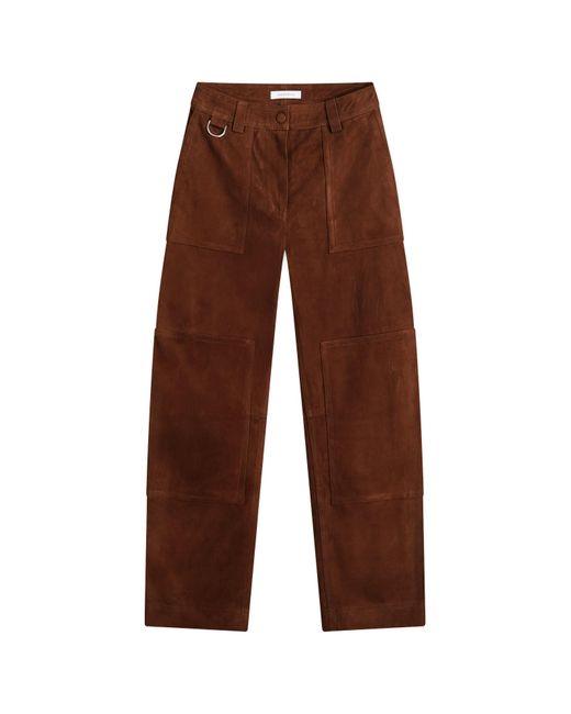 Saks Potts Brown Rose Pants