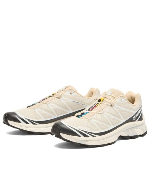 Salomon White Xt-6 Sneaker