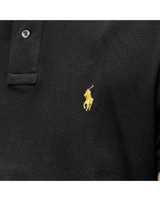 Polo Ralph Lauren Black Pp Polo Shirt for men