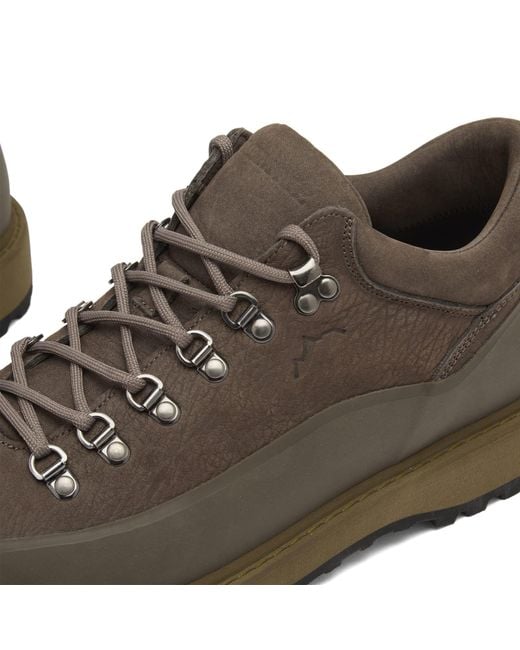 Diemme Brown Cornaro Gomma Low Hiking Shoe for men