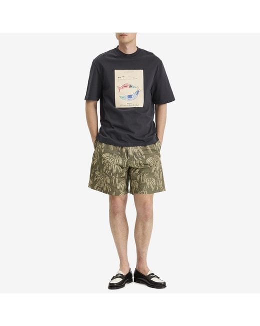 Jacquemus Black Printed T-Shirt for men