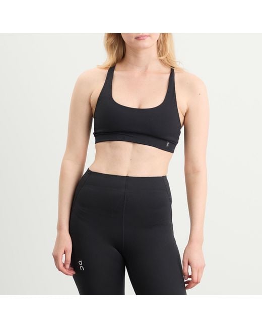 On Shoes Black Studio Bra Top