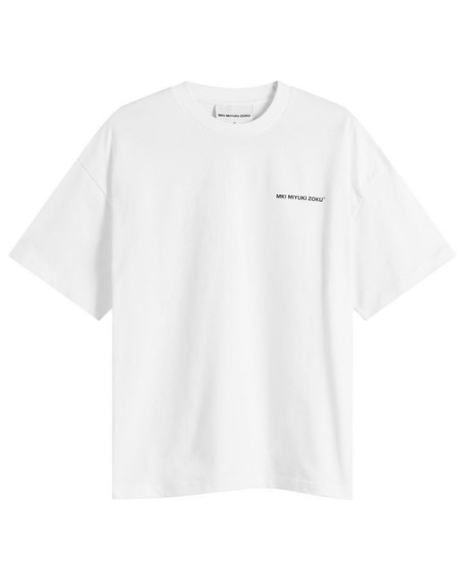 MKI Miyuki-Zoku White Uniform T-Shirt for men