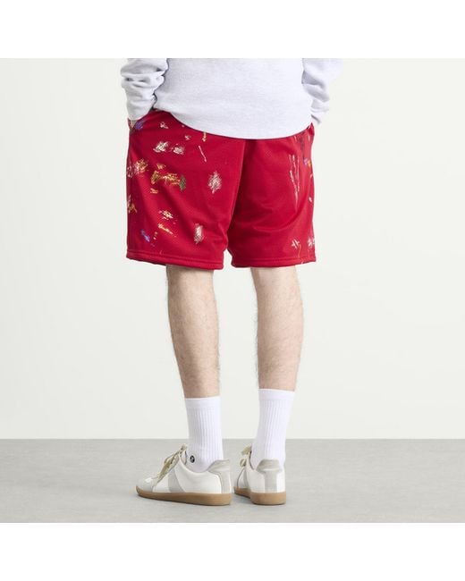GALLERY DEPT. Red Studio Gym Short for men