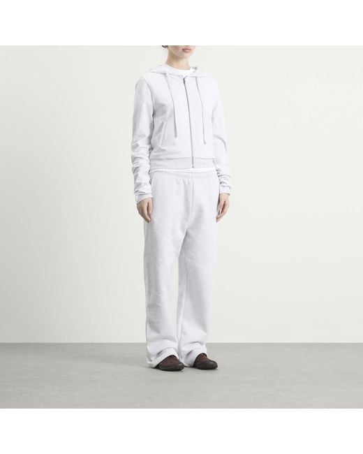 Entire studios White Straight Leg Sweatpants