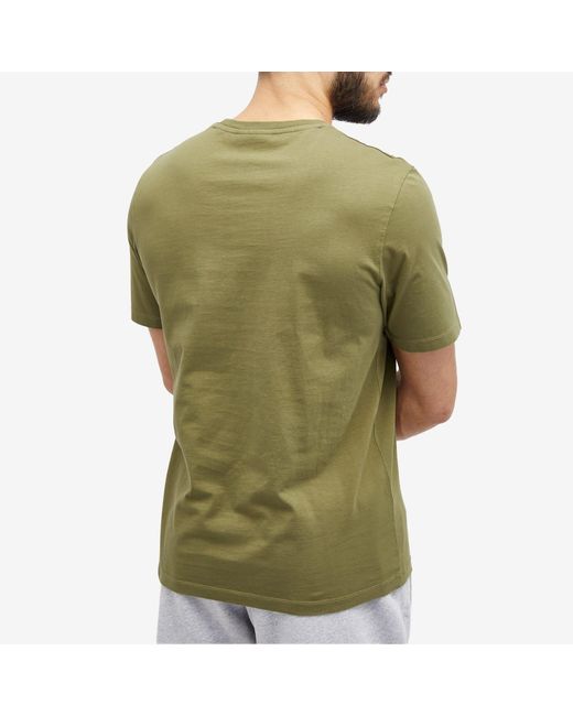Maison Kitsuné Green Chillax Fox Patch Regular T-Shirt for men