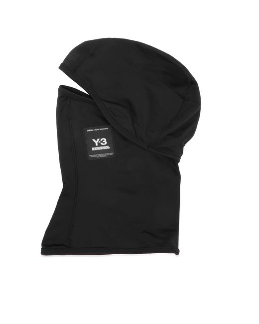 Y-3 Black X Nbhd Balaclava for men
