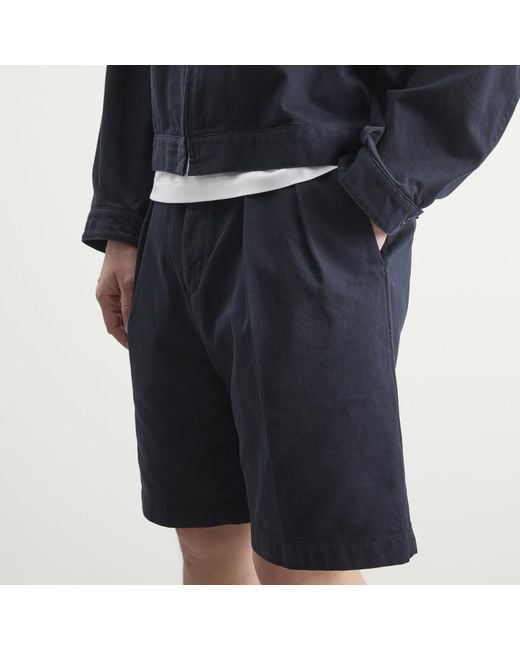 Kaptain Sunshine Blue Reviera Bermuda for men