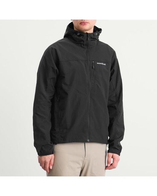 Montbell Black O.D. Hooded Jacket for men
