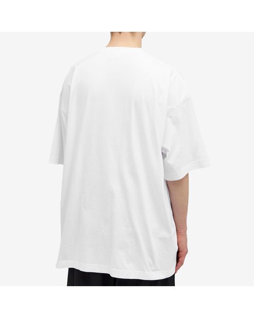 Vetements White Spring Water Logo T-Shirt for men