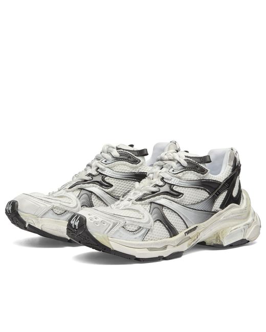 Balenciaga Metallic Runner 2 Gradient Sneaker for men
