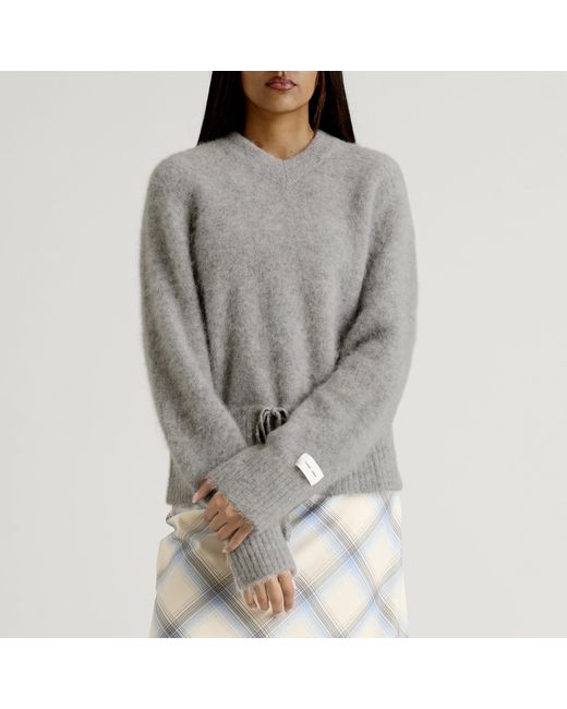 Samsøe & Samsøe Gray Salo V-Neck