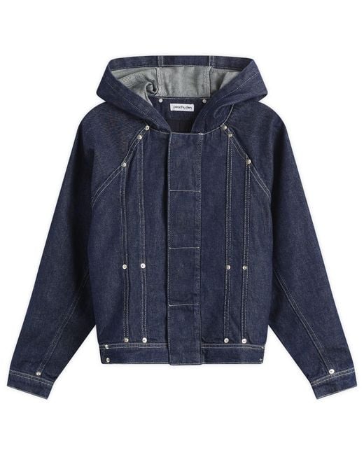 Peachy Den Blue The Lita Bomber Jacket