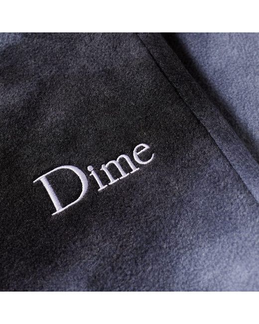 Dime Storm Polar Fleece Pants in Navy 