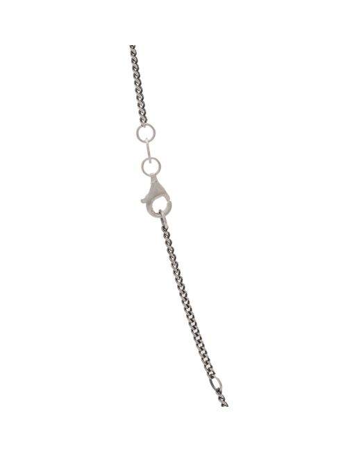 Serge Denimes Metallic Tigers Eye Blush Necklace for men