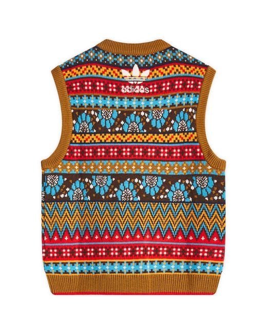 Adidas Red X Wales Bonner Knitted Vest