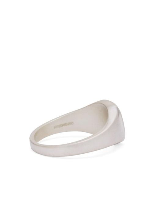 Serge Denimes White Dove Cameo Ring for men