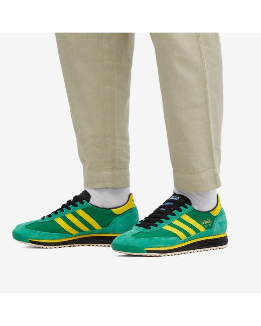 Adidas Originals Green Sl 72 Rs Sneakers for men