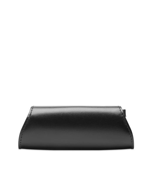 Jil Sander Black Cannolo Lipstick Case