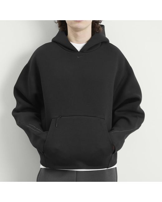 Nike Black Tech Pullover Hoodie for men