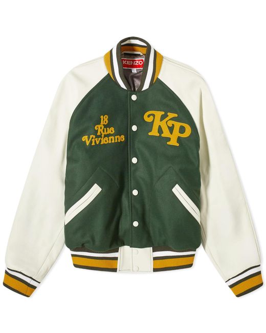 KENZO Green X Verdy Varsity Jacket for men