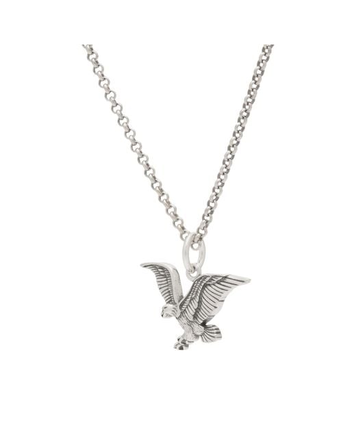 Serge Denimes Metallic Eagle Necklace for men