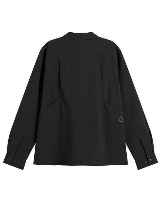 Pas Normal Studios Black Off-Race Tech Overshirt for men