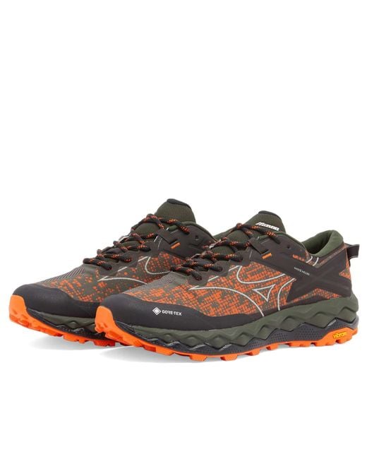 Mizuno Brown X Maharishi Wave Mujin Sneaker for men