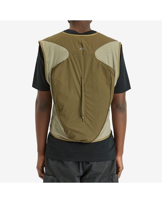 Oakley Green Latitude Flight Vest Poncho for men