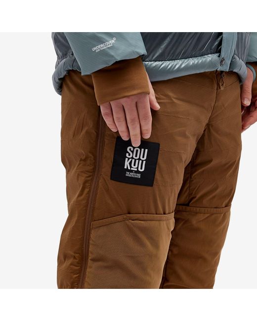 The North Face X Undercover 50/50 Down Pant in Brown for Men | Lyst