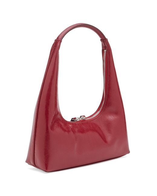 MARGE SHERWOOD Red Hobo Shoulder Bag