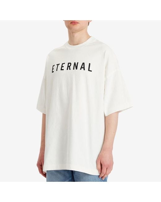 Fear Of God White Eternal T-Shirt for men