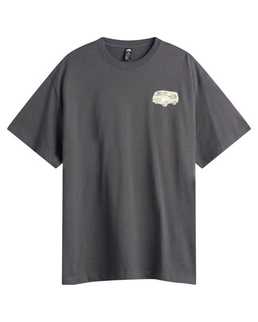 The North Face Black Van Life Relaxed T-Shirt for men