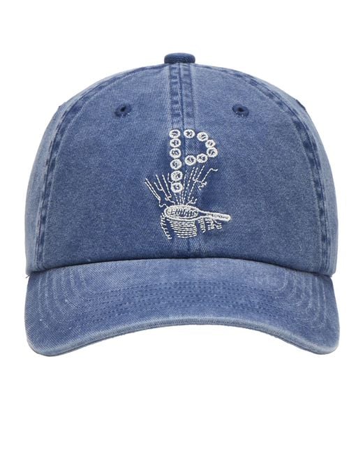 Palmes Blue End. X Racquet 6-Panel Cap for men