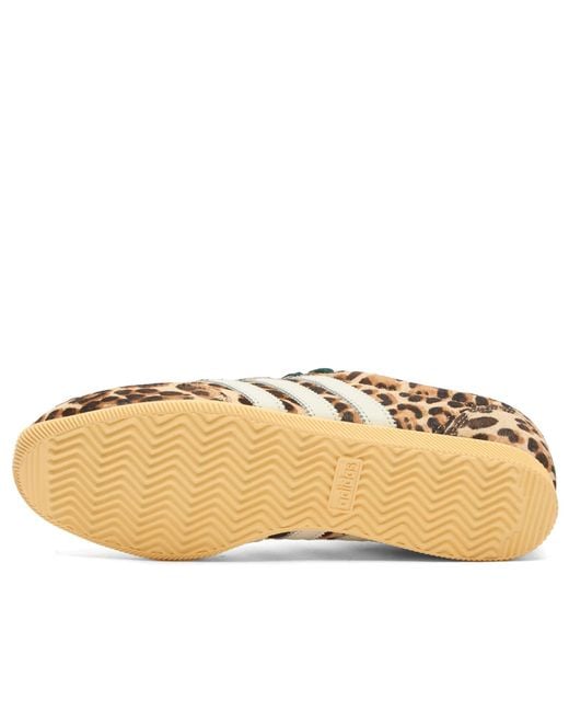 Adidas Metallic Japan Leopard Sneakers