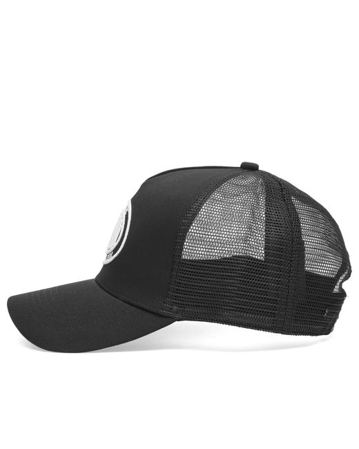 Cole Buxton Black Crest Logo Cap for men