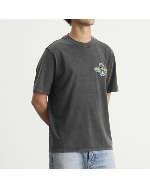 Amiri Gray Hollywood Wolf T-Shirt for men