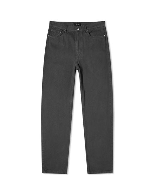 A.P.C. Gray Martin Jeans for men